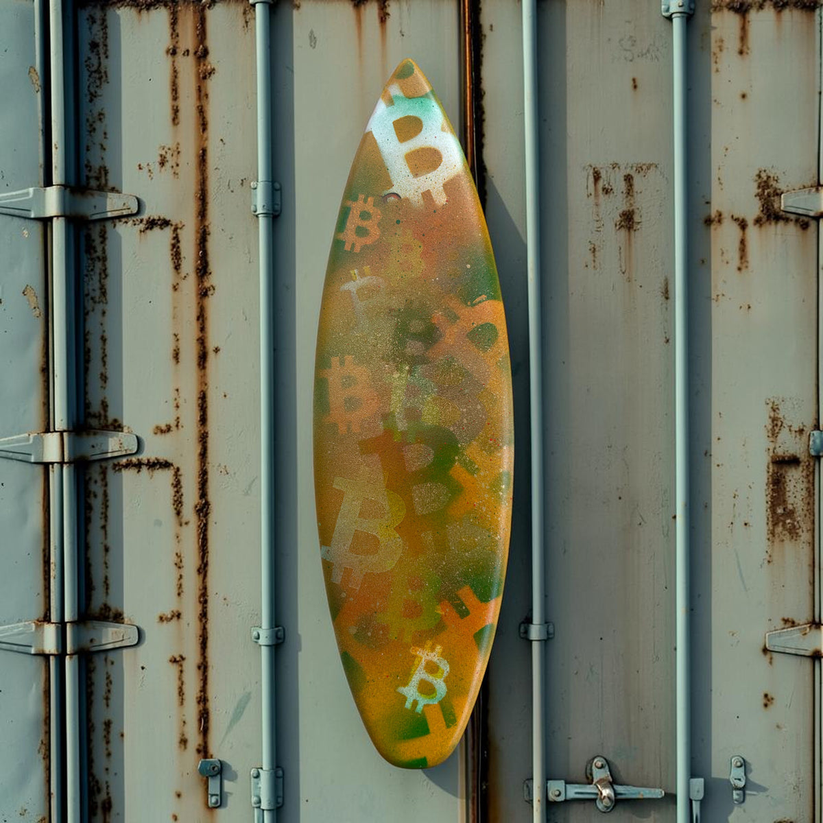 Bitcoin Splatter Art No 4 [2k26]