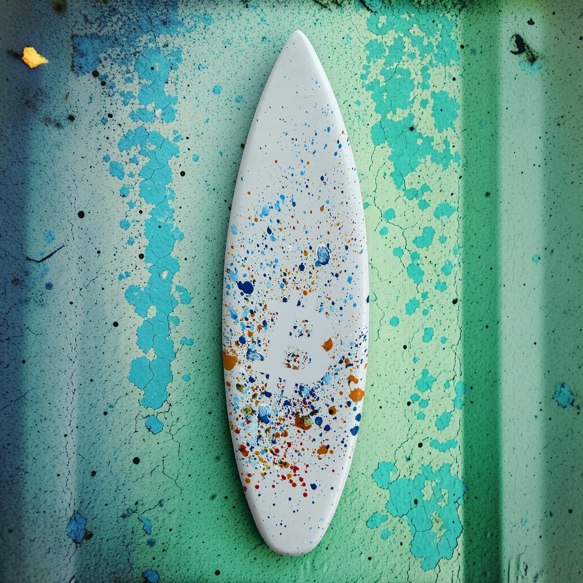 Bitcoin Splatter Art No 1 [2k26]