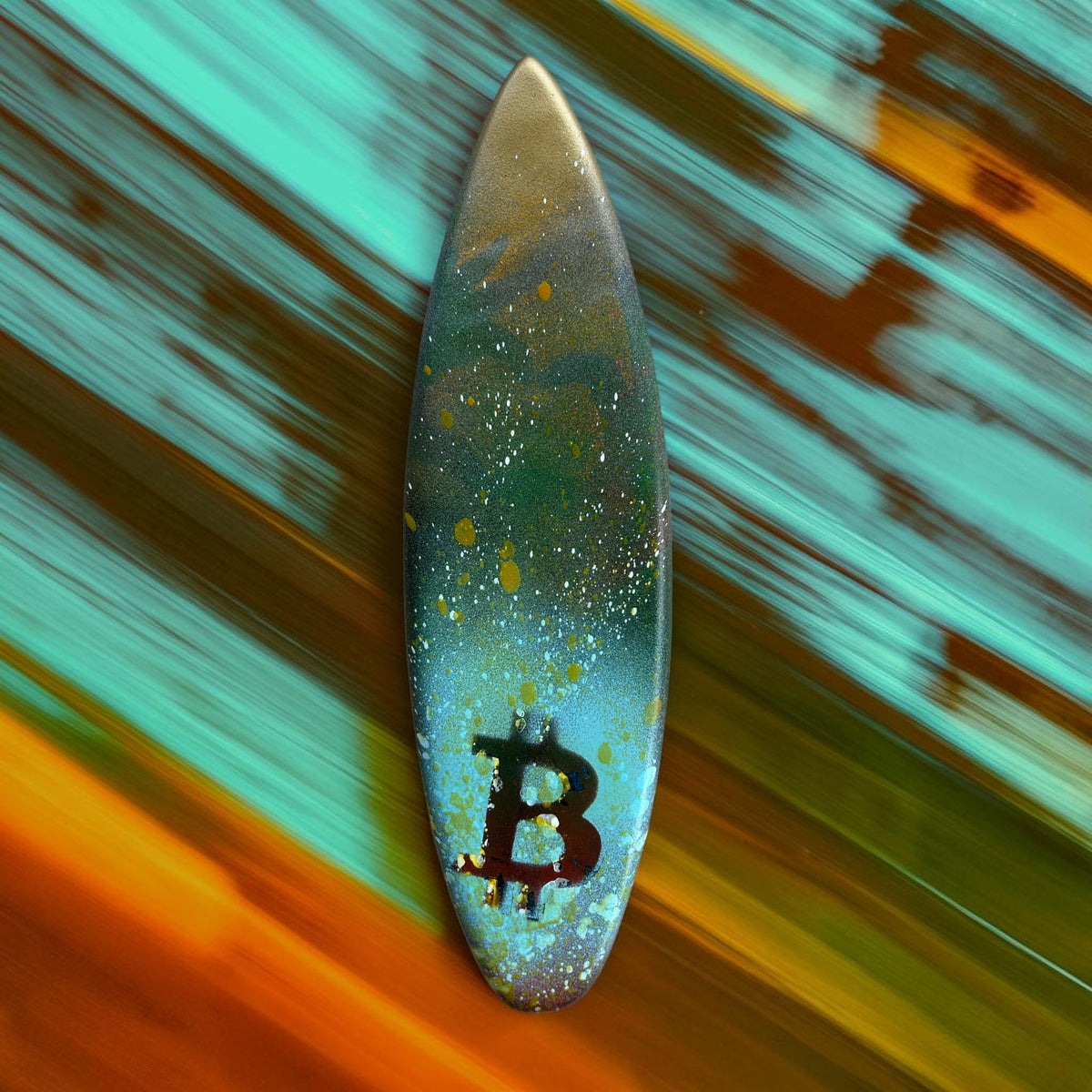 Bitcoin Splatter Art No 2 [2k26]