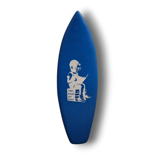 Print ₿ooks Not Money [kid] : by Ekasi + Street CY₿ER