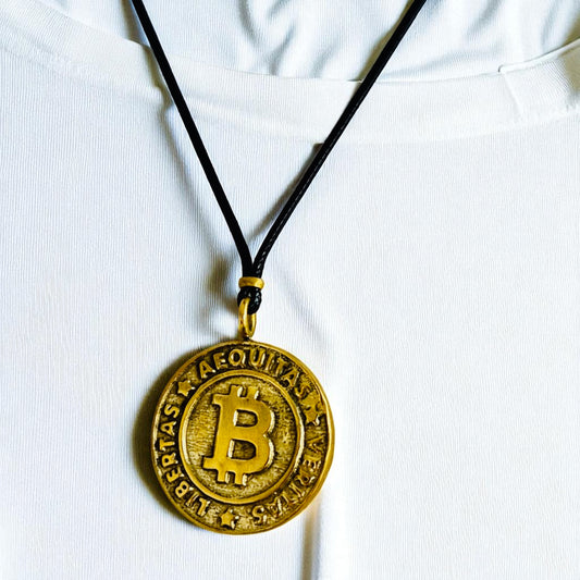 AEQUITAS * VERITAS * LIBERTAS [leather chain]